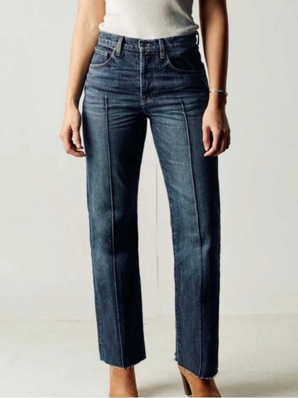 Imogene and Willie Wyatt Jeans Montrose Wash Raw Hem 27